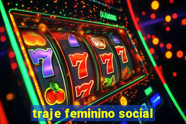 traje feminino social